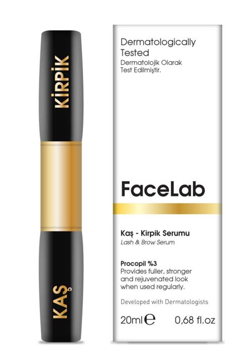FaceLab Kaş Serumu 10 Ml + Kirpik Serumu 10 Ml