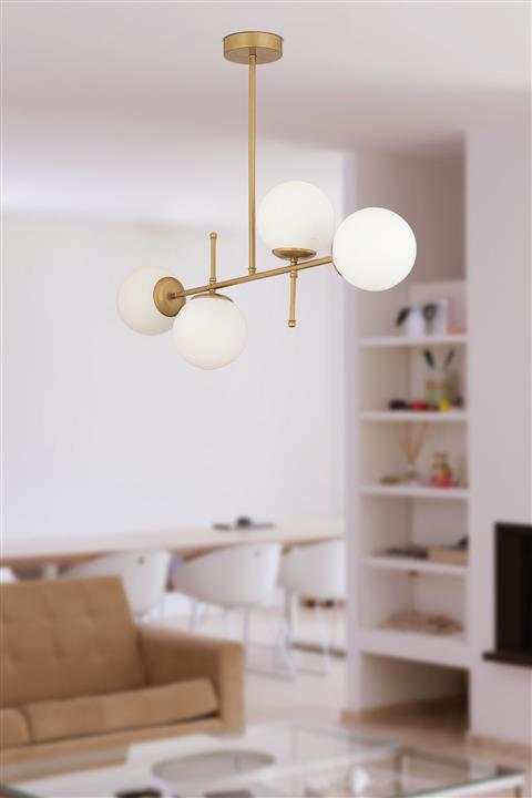 Apliqa Günay 4lü Eskitme Salon Avize