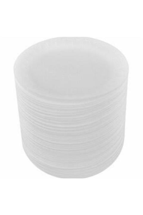 PLASTİKAP Köpük Tabak 50 Adet