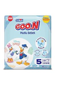 Goo.n Goon Mutlu Bebek Bezi Bant Fırsat Aylık Paket 5 Beden 100 Adet