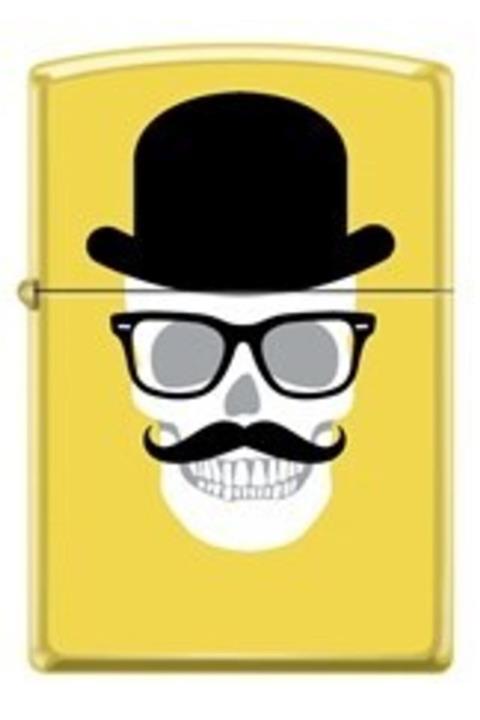 Zippo Skull With Glasses