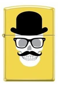 Zippo Skull With Glasses