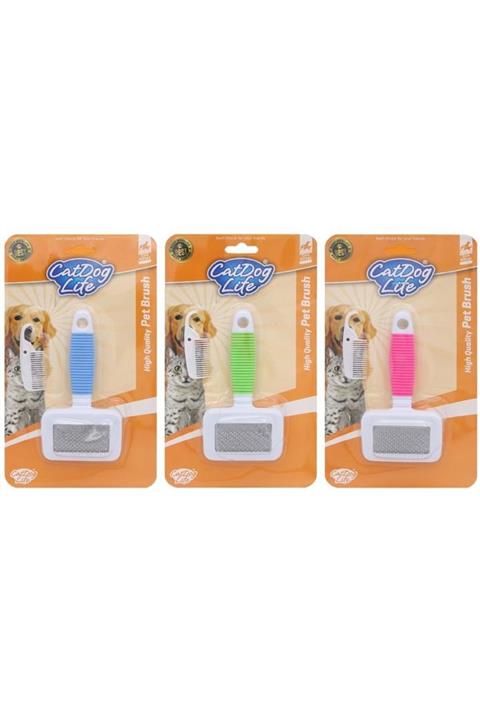 Catlife 201478-cat/doglife Kedi Ve Köpekler Ince Telli Fırça Tarak ( S )