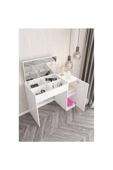 ARS GRUP MOBİLYA Makyaj Masası Takı Dolabı