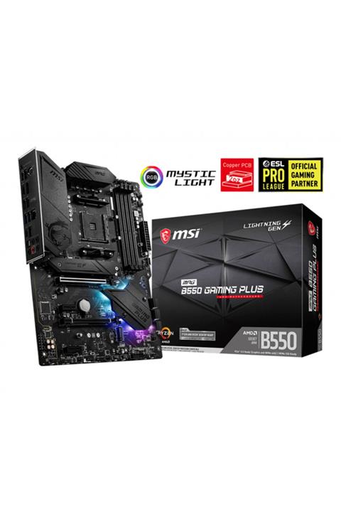 MSI Mpg B550 Gamıng Plus Ddr4 4400(oc)mhz Atx Am4