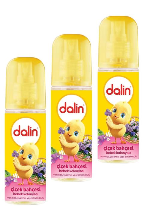 Dalin Bebek Kolonyası Çiçek Bahçesi 150ml X 3 Adet