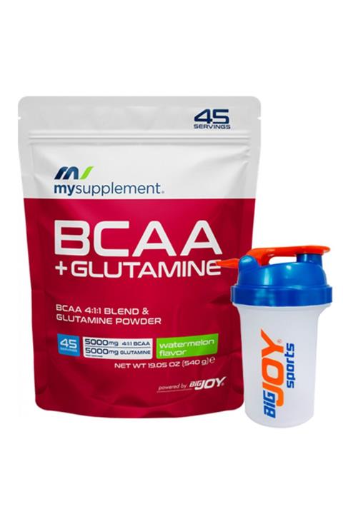 MYSUPPLEMENT Bcaa + Glutamin Doypack Bcaa Glutamin Amino Asit 540g