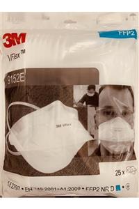 3M 9152e Vflex Ffp2 Ventilsiz Maske (25 Adet/1 Orjinal Paket) Yeni Seri