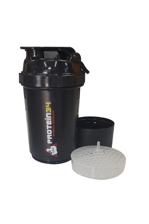 PROTEİN34 Siyah Hazneli Shaker