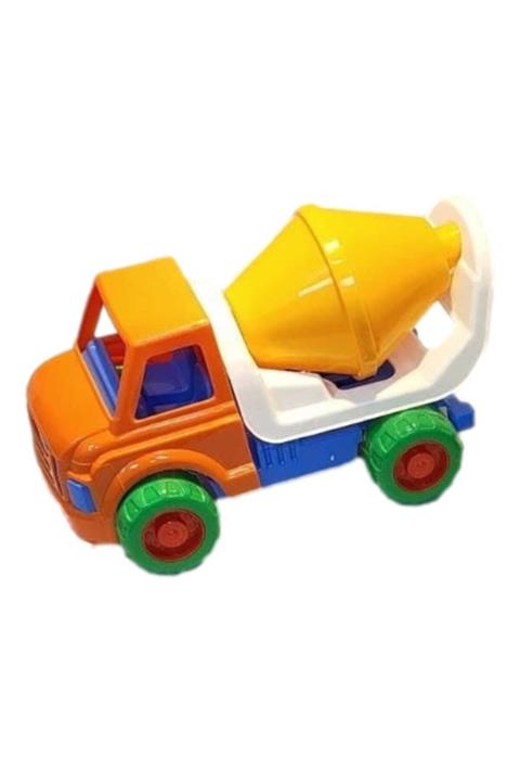 Enhoştoys Oyuncak Kamyon Iş Makinesi Mikser Kamyon Beton Kamyon Beton Arabası