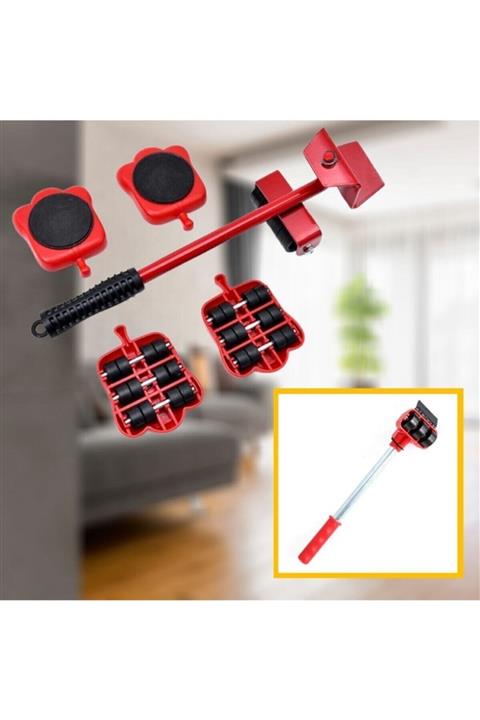 Pratik Buffer Tekerlekli Basit Ağır Beyaz Eşya Mobilya Taşıma Kaydırma Aleti Aparatı Seti