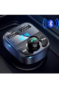 LİMSA Car X8 Araç Fm Transmitter 5.0 Bluetooth Araç Kiti Usb Mp3 Sd Kart Çakmaklık Girişli Oto Müzik Çalar