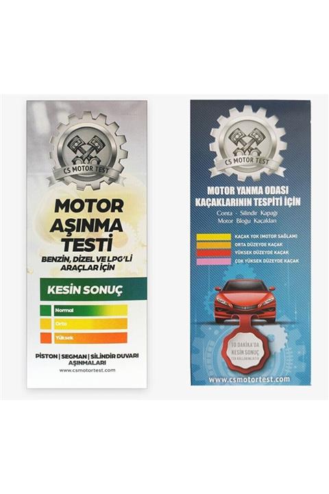CS Motor Test Aşınma Ve Conta Kaçak Testi (YILDIZ ÜRÜN)