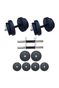 Dambılcım 20 Kg Dambıl Seti Ağırlık Ve Vücut Geliştirme Aleti 20 Kg Spor Dumbell Set