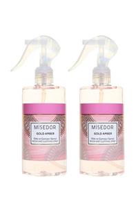 Misedor 2 Li Set Gold Amber Oda Ve Çamaşır Parfümü 330 Ml