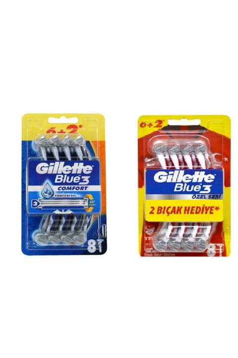 Gillette Blue3 Comfort+pride(özel Seri) Vıp Ürün 16 Adet