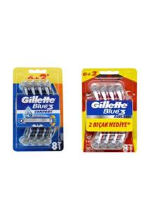 Gillette Blue3 Comfort+pride(özel Seri) Vıp Ürün 16 Adet