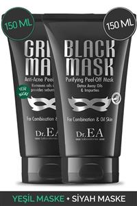 Dr. EA Laboratories Dr. Ea Soyulabilir Siyah Maske Ve Soyulabilir Yeşil Maske 2'li Özel Set