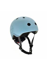 SCOOT AND RIDE Helmet Çocuk Kaskı S-M Petrol Mavisi 190605-96369