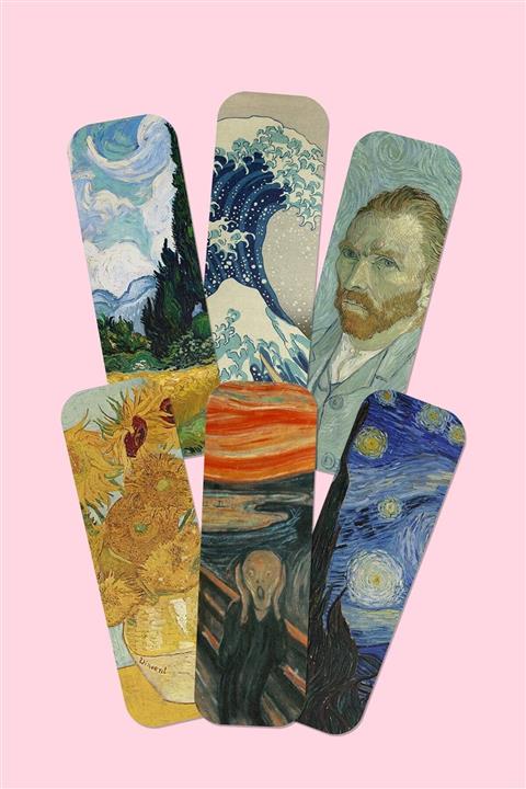 Özer Store Van Gogh Temalı Kitap Ayraçları