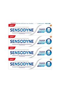 Sensodyne Onarım Ve Koruma 75ml Diş Macunu 4'lü Paket