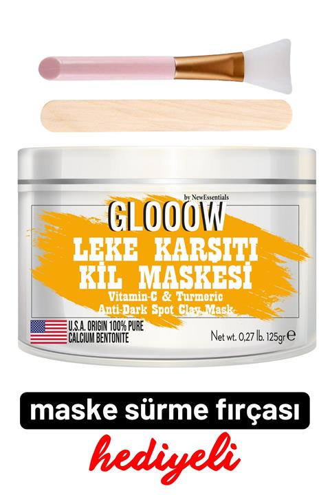 New Essentials Organik Zerdeçal, Vitamin C & Organik Kil Karışım Leke Karşıtı Maske 125gr