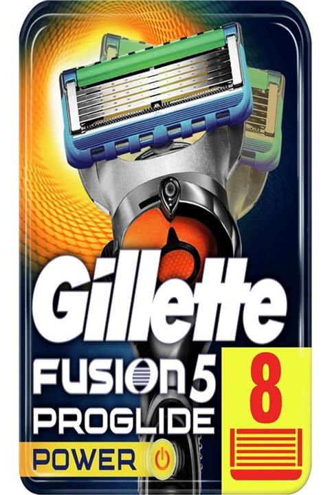Gillette Fusion Proglide Power 8'li Yedek Tıraş Bıçağı