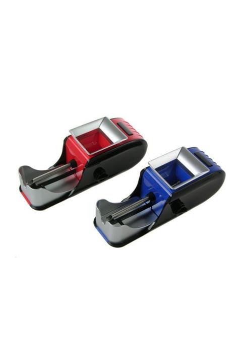 BEYOĞLU AVM Elektrikli Tütün Sarma Aleti Otomatik Sigara Sarma Makinesi Kırmızı Büyük Boy