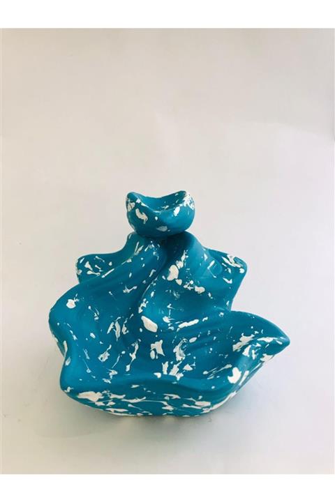 harikastore Ev Dekorasyon Hediyelik Mavi Ters Akış Tütsülük