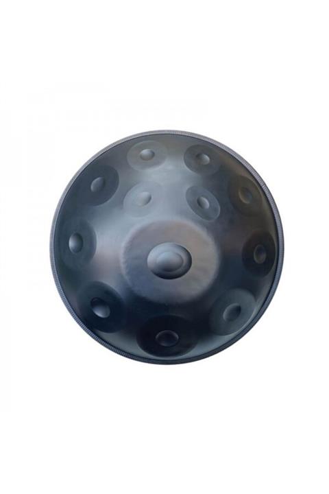 YOGİXO Hang Drum Handpan Space Drum Steel Drum 12 Tonlu 22 Inç Siyah Renk