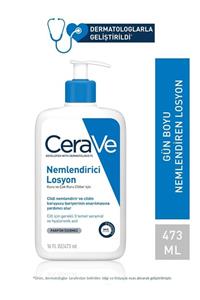 CeraVe Nemlendirici Losyon Kuru Ciltler Seramid ve Hyalüronik Asit İçerikli Yüz Vücut 473ml 3337875597395