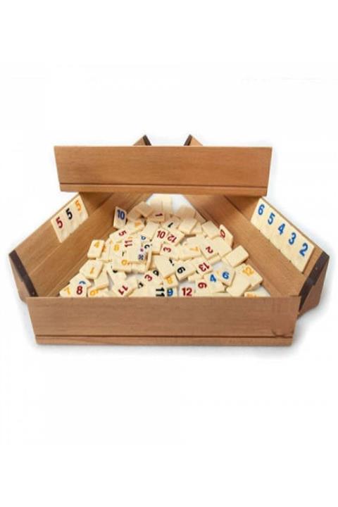 Kervan Kervan Cilalı Ahşap Okey Takımı Mj1000061 - Mj1000061