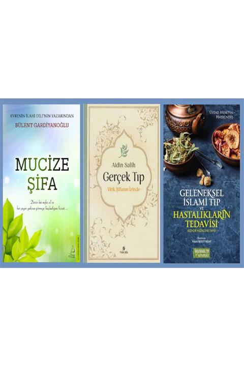 Yitik Şifa Yayıncılık Geleneksel Tıp Seti 3 Kitap