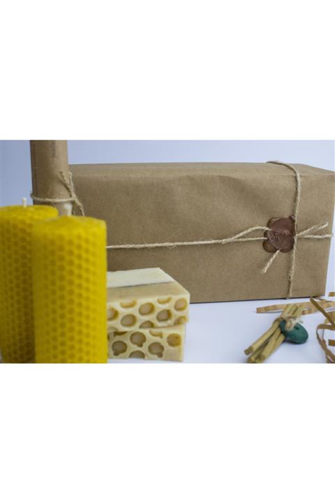 Simurg Naturals Bal Ve Yulaf Sabunu - Zenso Tütsü - Balmumu Seti (DOĞAL TÜTSÜ - SABUN - BALMUMU)