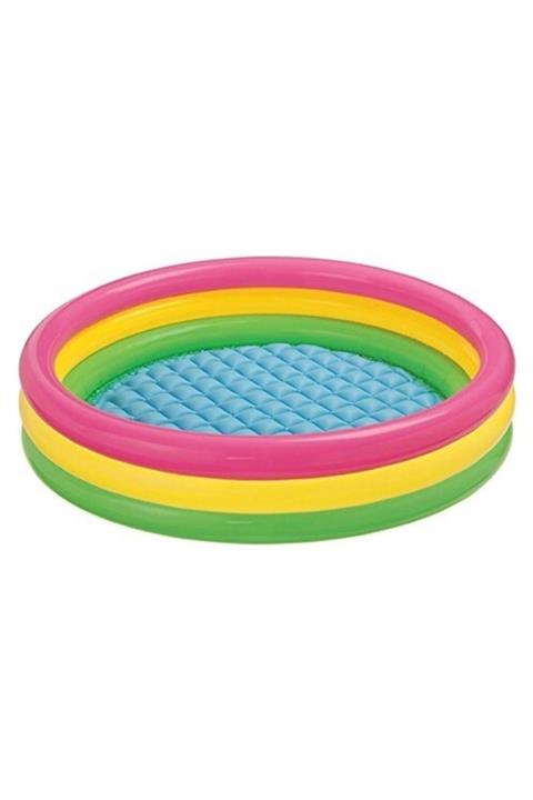 Intex 3 Sunset 147x33cm Şişme Tabanlı Havuz