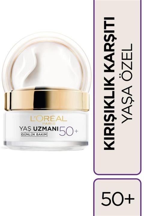 L'Oreal Paris L'oréal Paris Yaş Uzmanı 50+ Kırışıklık Karşıtı Yenileyici Krem
