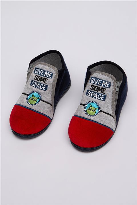 Penti Gri Erkek Çocuk Rocket School Patik