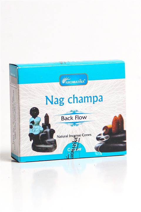 Aromatika Nag Champa Backflow Geri Akışlı Tütsü