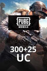 PUBG Mobile 300 + 25 UC