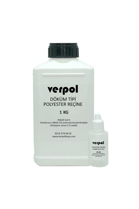 Verpol Döküm Tipi Polyester Reçine - 1 Kg