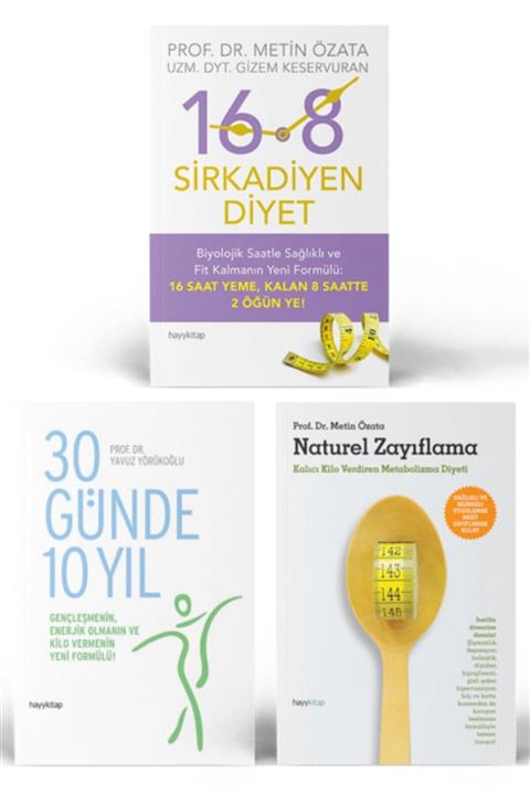 Hayykitap Naturel Zayıflama - 30 Günde 10 Yıl - Sirkadiyen Diyet