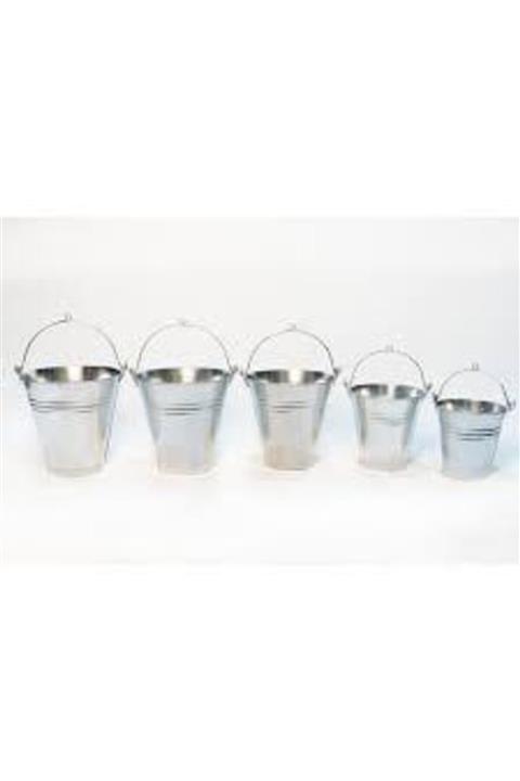 BAŞAK Metal Galvaniz Su Kum Kovası No 34 15 Lt