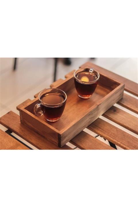 StarHome Italyan Tarzı Ahsap Dıkdörtgen Tepsi