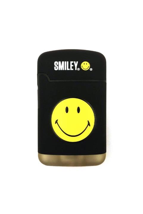 Easy Torch Pürmüz Çakmak Gülen Yüz Smiley Siyah/sarı