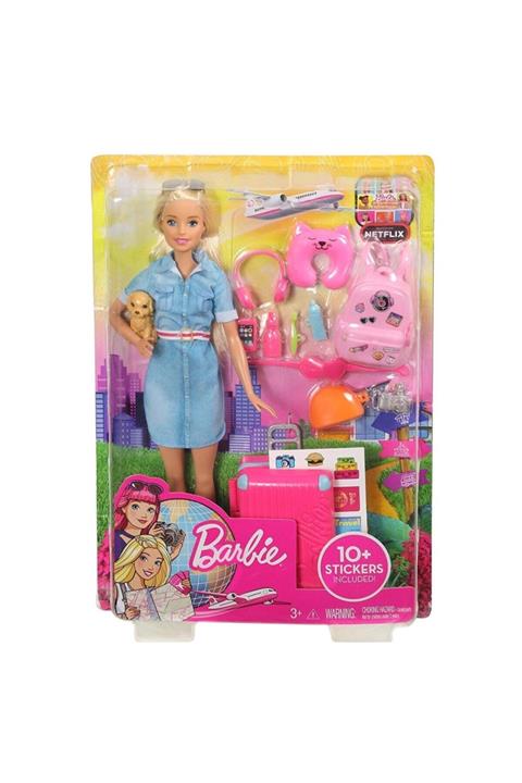 Barbie Fwv25 Seyahatte Ve Aksesuarları/ Seyahat