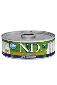 N&D Nd Prime Kuzulu Yabanmersinli Kedi Konservesi 80 Gr