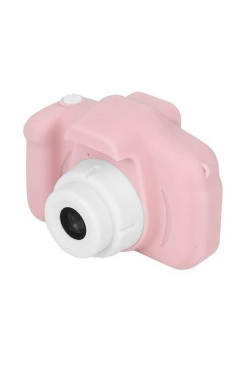 King Kız Çocuk Pembe Cmr9 Çocuklar Için Mini Hd 1080p Dijital Fotoğraf Makinesi