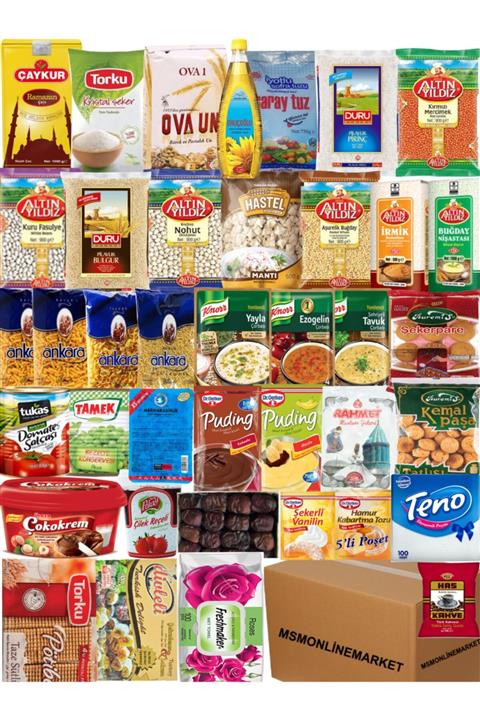 MSM Lux Ramazan Erzak Paketi (KOLİSİ) 41 Parça No5