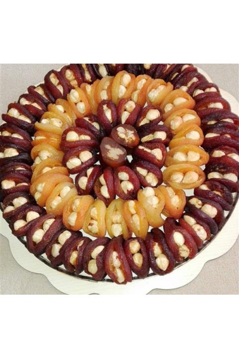 Kayısı Malatya Sarı Ve Gün Kurusu Fındık Içi Ile Hazırlanmış Oval Paketi 2kg