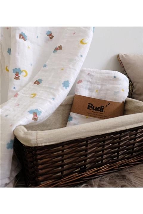 BUDİZZZ Müslin Örtüsü 110x110 Cm